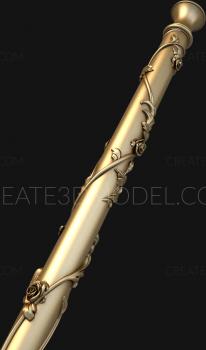 نموذج ثلاثي الأبعاد لآلة CNC الركائز 